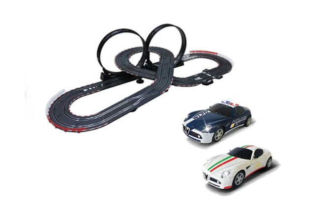 Гоночный автотрек Top Racer Alfa Romeo 1:43 (2 машинки, 6 метров) - TR-01L