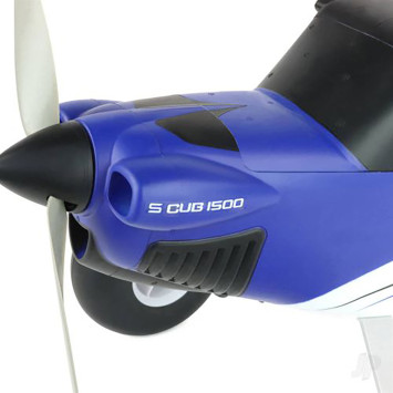 Радиоуправляемый самолет S Cub 1500mm Blue RTF + Flight Controller - TOP127E