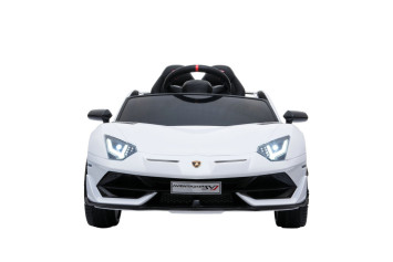 Детский электромобиль Lamborghini SVJ 12V - WHITE - HL328
