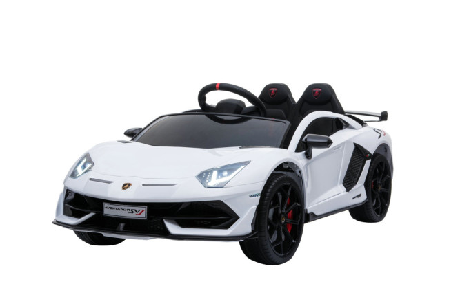 Детский электромобиль Lamborghini SVJ 12V - WHITE - HL328