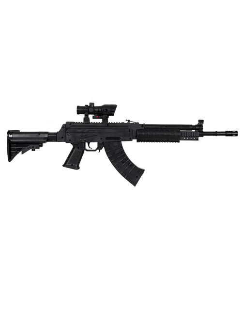 Детский автомат M775A (75см, пневматика, лазер, фонарик WB) - CS-M775A