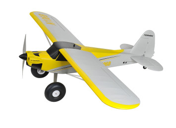 Радиоуправляемый самолет S Cub 1500mm Yellow RTF + Flight Controller - TOP126E