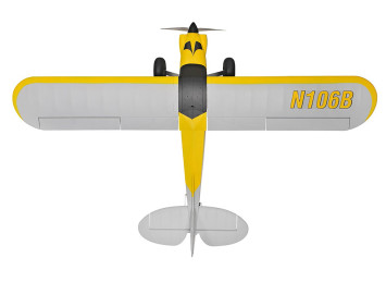 Радиоуправляемый самолет S Cub 1500mm Yellow RTF + Flight Controller - TOP126E