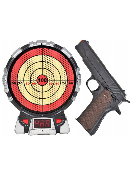 Игровой набор &amp;quot;Лазерный пистолет и мишень с указанием баллов&amp;quot; на батарейках - XZ-H9V