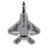 Радиоуправляемый самолет для начинающих F22 Raptor 2.4G - FX822
