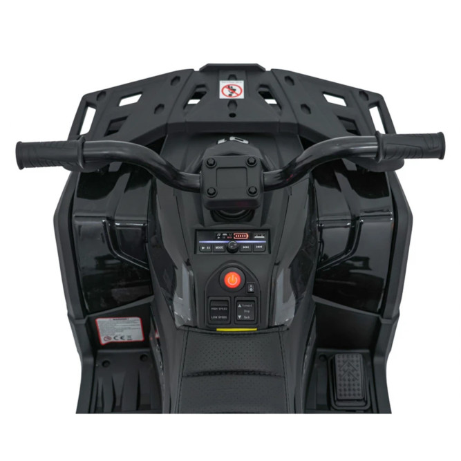 Детский электромобиль квадроцикл X-Robust (черный, 24V, 4WD, пульт, EVA) - XMX651-24V-4WD-BLACK