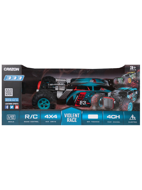 Радиоуправляемая машина CraZon Хот-род 4WD 1:12 - 333-GS19121