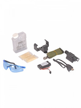 Детский автомат АК-12 Веном с гелевыми пулями (93 см, аккумулятор, 3 режима стрельбы) - X602B