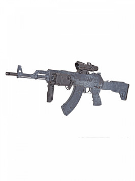 Детский автомат АК-12 Веном с гелевыми пулями (93 см, аккумулятор, 3 режима стрельбы) - X602B