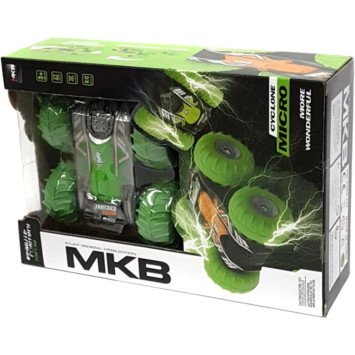 Радиоуправляемая машинка-перевертыш Mekbao (зеленый, 4WD) - 5588-711-GREEN