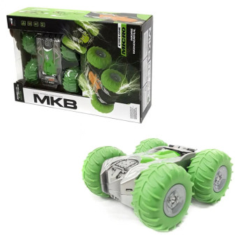 Радиоуправляемая машинка-перевертыш Mekbao (зеленый, 4WD) - 5588-711-GREEN