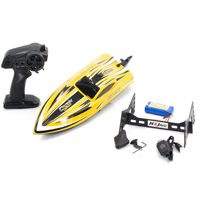 Радиоуправляемый катер Chasing Waves с сумкой (41 см, 35 км/ч) - HJ818-YELLOW-BAG