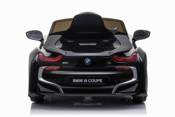 Детский электромобиль BMW i8 Coupe 12V - JE1001-BLACK-PAINT
