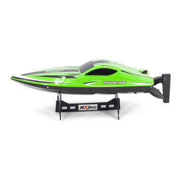 Радиоуправляемый катер Chasing Waves PRO с сумкой (41 см, 55 км/ч, Brushless) - HJ818PRO-GREEN-BAG