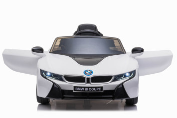 Детский электромобиль BMW i8 Coupe 12V - JE1001-WHITE