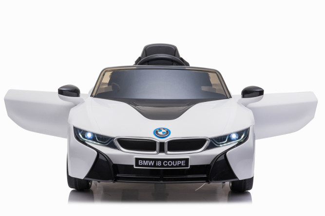 Детский электромобиль BMW i8 Coupe 12V - JE1001-WHITE