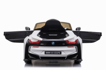 Детский электромобиль BMW i8 Coupe 12V - JE1001-WHITE