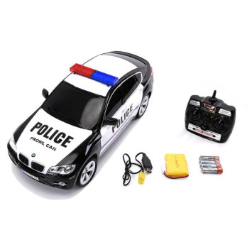 Радиоуправляемая машина GK Racer BMW X6 POLICE масштаб 1:14 - 866-1401PB-BLACK
