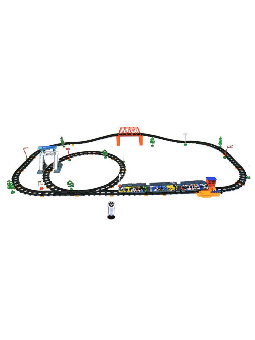 Железная дорога с пультом управления (поезд Экспресс, длина 616 см, свет, звук) - 2817Y