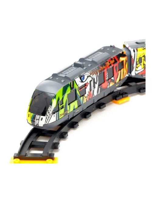 Железная дорога с пультом управления (поезд Экспресс, длина 616 см, свет, звук) - 2817Y