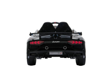 Детский электромобиль Lamborghini SVJ (черный, 12V) - HL328