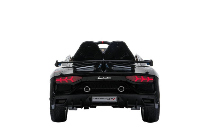Детский электромобиль Lamborghini SVJ (черный, 12V) - HL328
