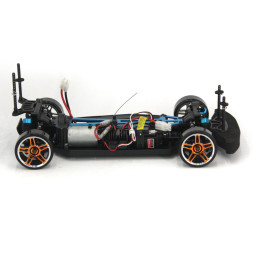 Радиоуправляемый автомобиль для дрифта HSP Flying Fish 1 LED фары 4WD 1:10 2.4G - 94123T-12340-O