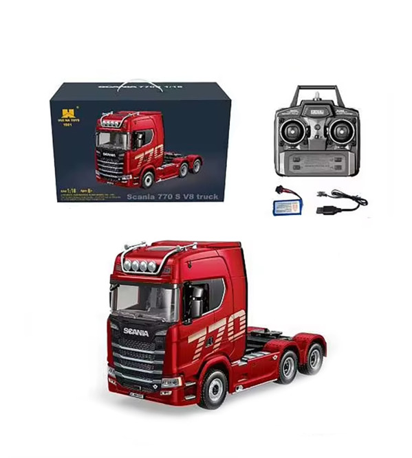 Радиоуправляемый тягач Scania HUINA масштаб 1:18 - HN1501