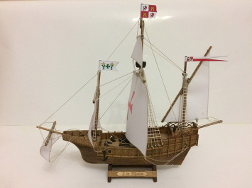 Конструктор-корабль из дерева