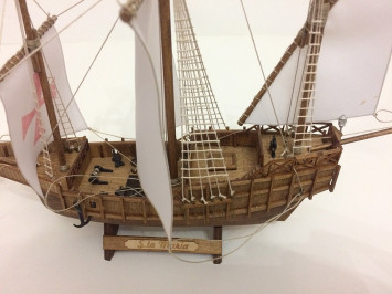 Конструктор-корабль из дерева