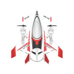 Радиоуправляемый самолет дрон SCI Fi Sky VTOL 3D6G 8ch - QIDI-570-RED