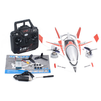 Радиоуправляемый самолет дрон SCI Fi Sky VTOL 3D6G 8ch - QIDI-570-RED