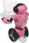 Розовый робот WL toys F4 c WiFi FPV камерой, управление через APP - WLT-F4-PINK