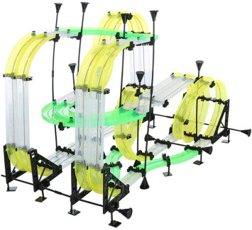Гоночный трек AutoFlier (65 деталей, 11.1 м, 2 машинки, 2 пульта) - AF669