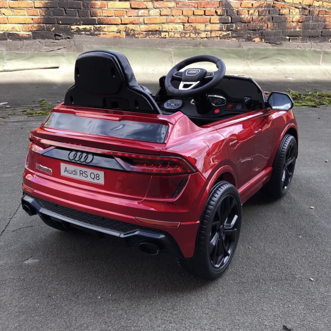 Детский электромобиль Audi RS Q8 12V 2WD - HL518-LUX-RED-PAINT