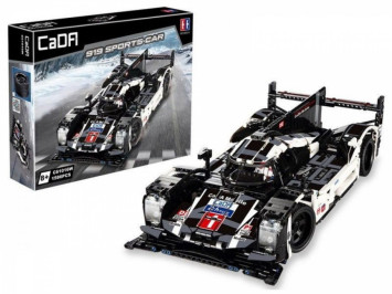 Конструктор CADA спортивный автомобиль Porsche 919, 1586 элементов - C61016W