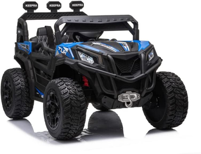 Детский электромобиль Багги (полный привод, EVA, 12V) - HC-301-4WD-BLUE