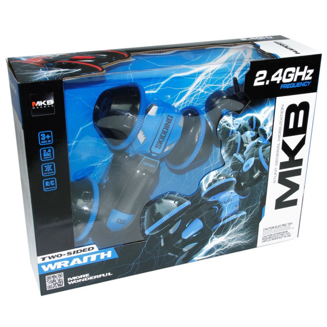 Радиоуправляемая синяя трюковая машина Mekbao Тайфун 2.4G - 5588-613-BLUE
