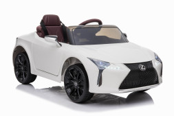 Детский электромобиль Lexus LC500 12V - JE1618-WHITE