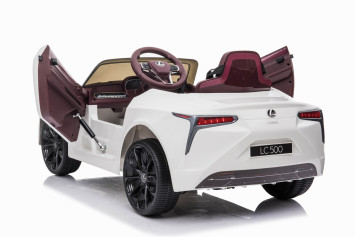 Детский электромобиль Lexus LC500 12V - JE1618-WHITE