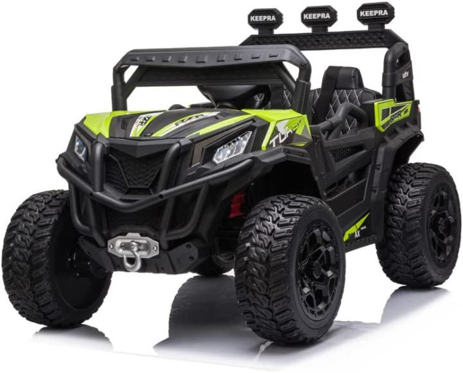 Детский электромобиль Багги (полный привод, EVA, 12V) - HC-301-4WD-GREEN