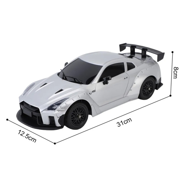 Радиоуправляемая машина для дрифта Nissan GTR - MN-268-GREY