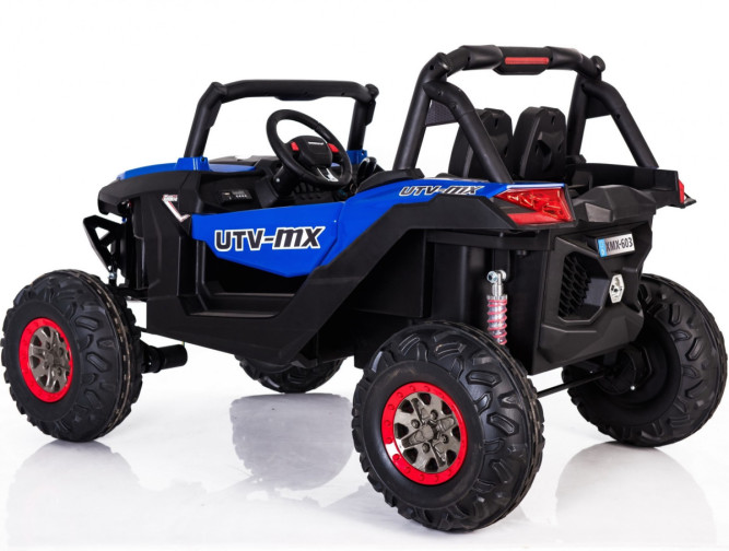Двухместный полноприводный электромобиль Blue UTV-MX Buggy 12V 2.4G - XMX603-BLUE