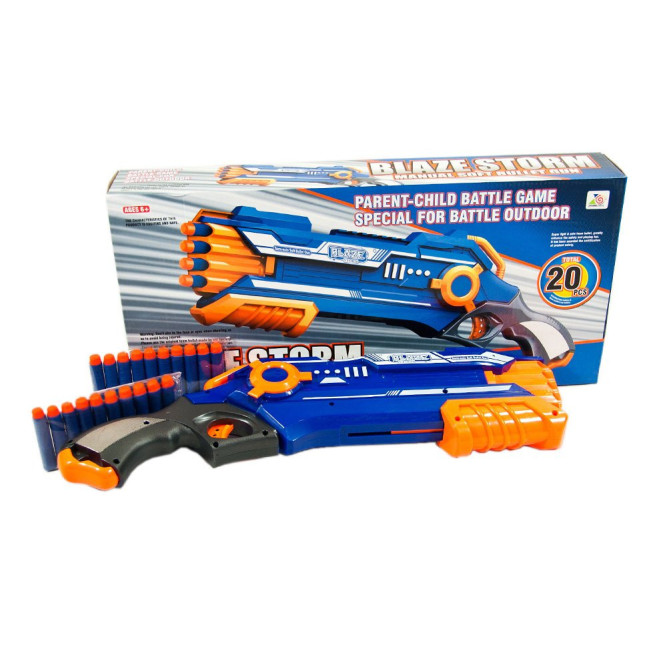 Пистолет &amp;#039;&amp;#039;BlazeStorm&amp;#039;&amp;#039; с мягкими пулями (2-ой выстрел) - ZC7037