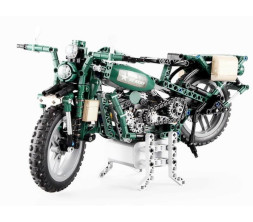 Конструктор Double E Cada Technics мотоцикл (550 деталей, электропривод) - C51022W