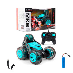Радиоуправляемая синяя трюковая машина-перевертыш Mekbao - 5588-624-BLUE