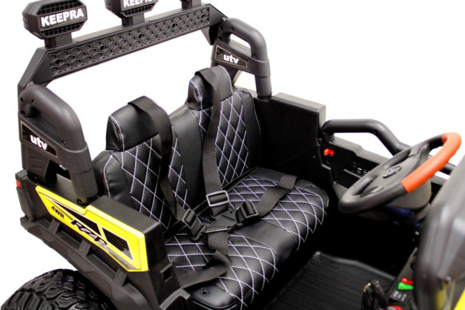 Детский электромобиль Багги (полный привод, EVA, 12V) - HC-301-4WD-YELLOW