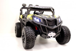 Детский электромобиль Багги (полный привод, EVA, 12V) - HC-301-4WD-YELLOW