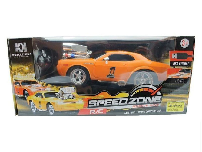 Радиоуправляемая машина из серии Muscle Car (свет, звук, 1:16) - MK8126B