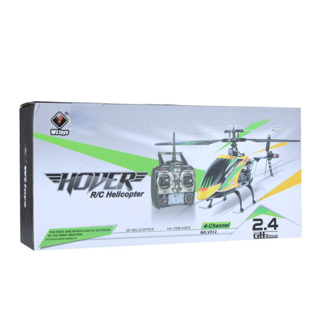 Радиоуправляемый вертолет WL toys Sky Dancer Brushless 2.4G - V912-BL